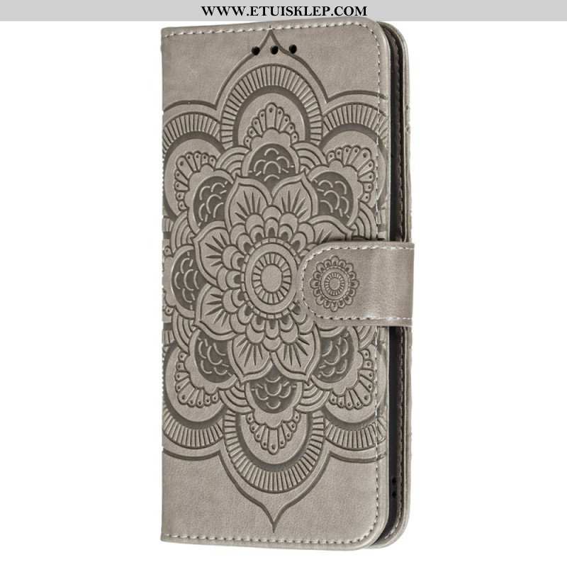 Etui Folio do Poco X4 Pro 5G Mandala Ze Smyczą